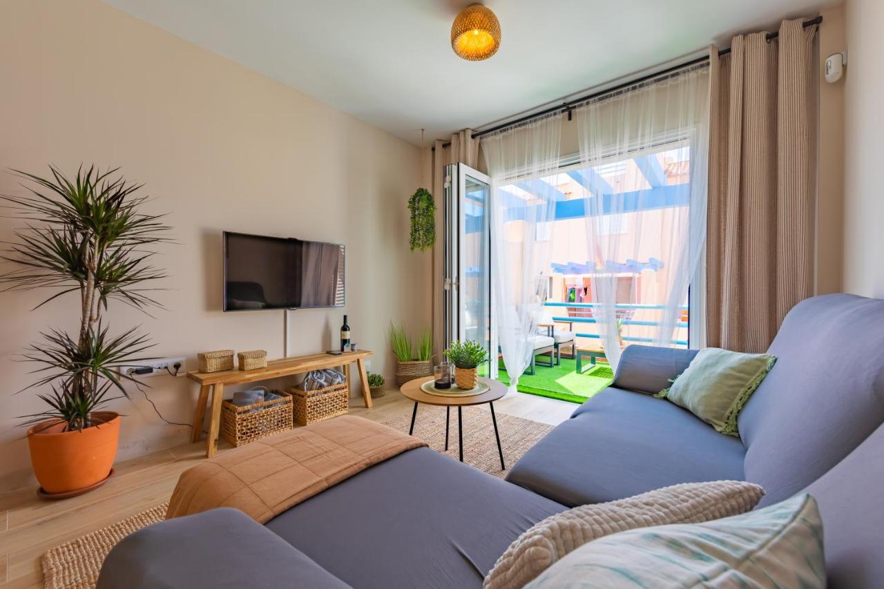 Beachfront, Pool, Terrace, Garage & Fibre Internet 타리파 외부 사진